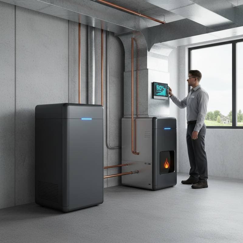 Featured image for Dual-Fuel HVAC Systems Cut Heating Bills in Half