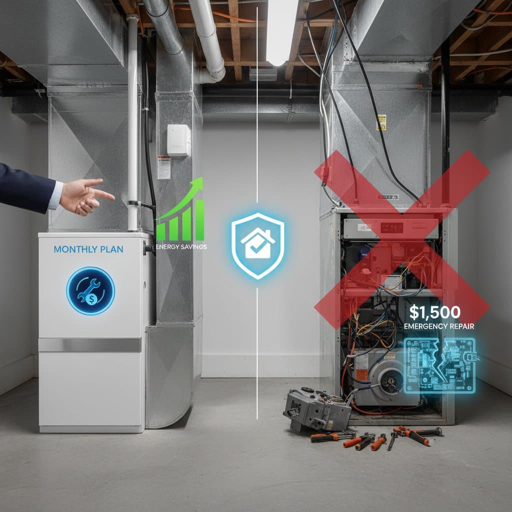 Featured image for Monthly HVAC Plans Stop $1,500 Emergency Repairs