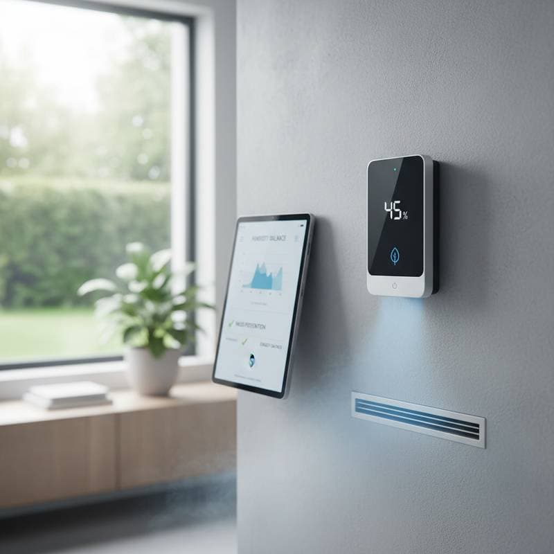 Featured image for Smart Sensors Balance Indoor Moisture Automatically