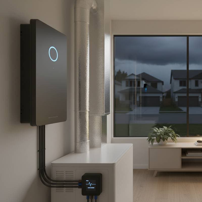 Featured image for Battery Backup Systems Keep AC Running During Outages