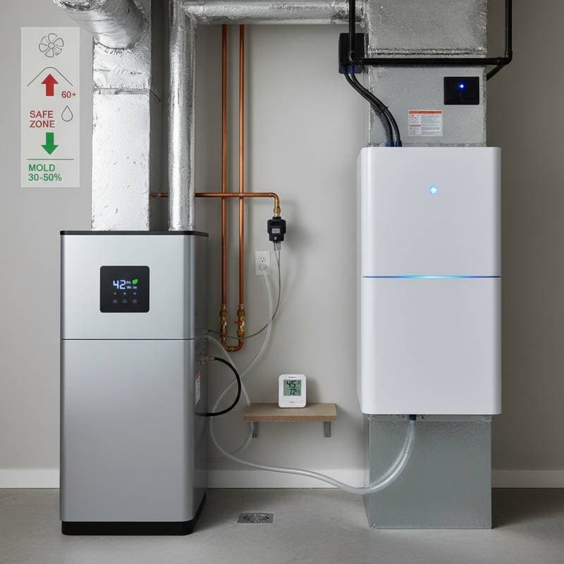 Featured image for HVAC Humidity Control Prevents Mold Growth Under 60%