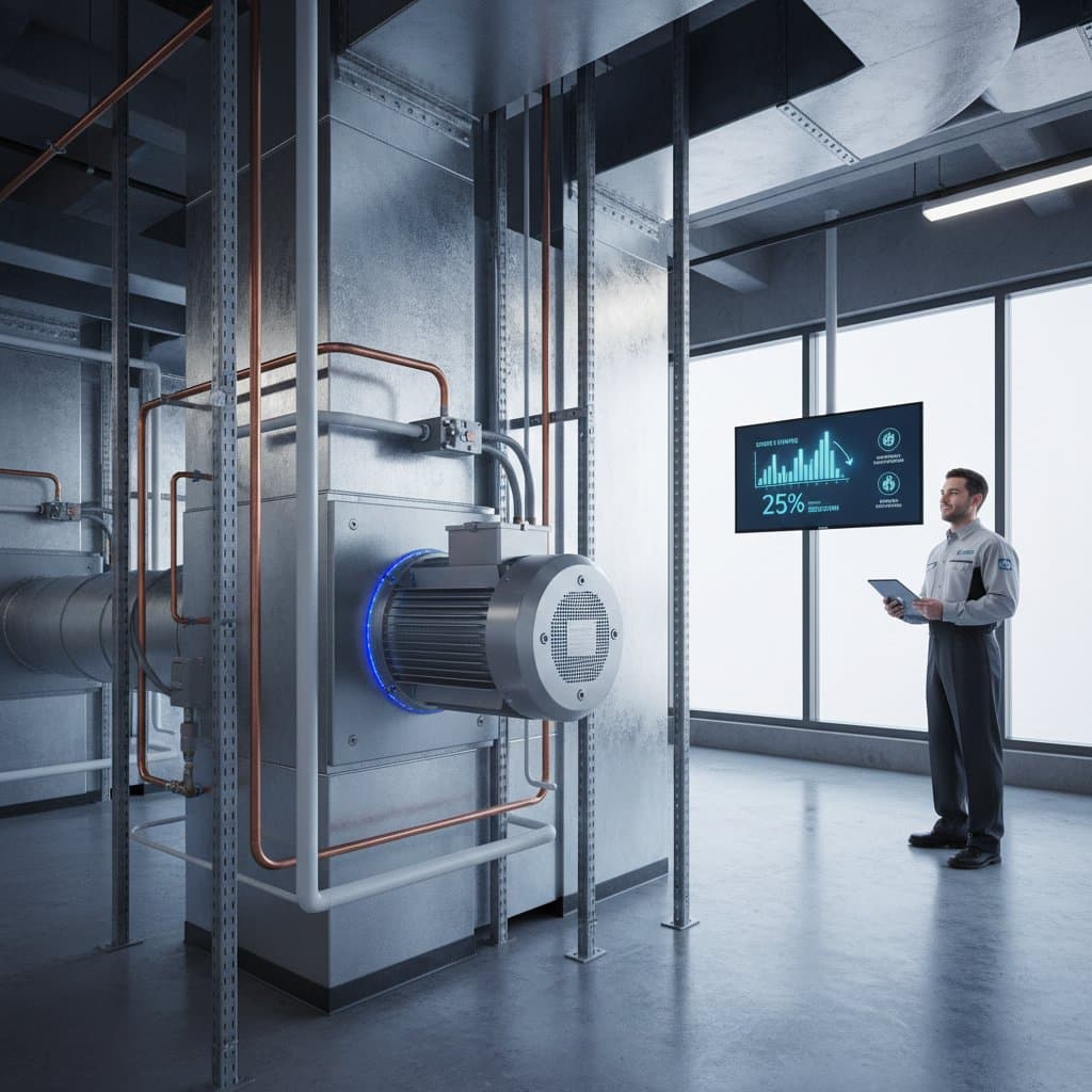 Featured image for Variable Speed Motors Cut HVAC Energy Costs 25%